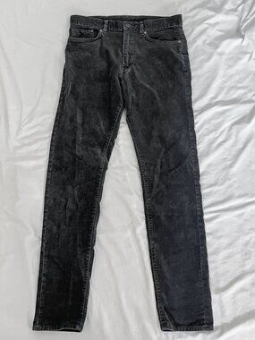 Black Corduroy Pants